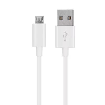 China Cable de carregamento USB AM para Micro USB branco 480Mbps Logotipo personalizado OEM ODM à venda