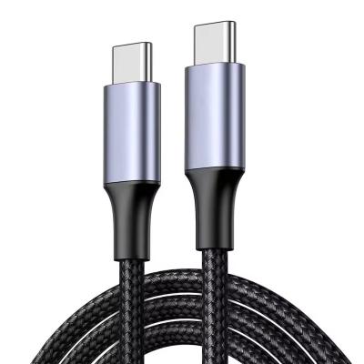 Cina Cable per dati Jizhi USB Tipo C a C Cable a maglia di nylon USB 1m 2m Ricarica rapida OEM in vendita