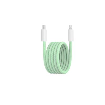 China Superficie de PVC USB 2.0 Tipo C a Rayo Cable magnético 480Mbps Cable de cargador para iPhone en venta