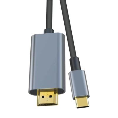 China 30HZ 4K USB C para cable de pantalla HDMI, HDMI 1.4 para cable de tipo USB C 3m 2m 1m personalizado en venta