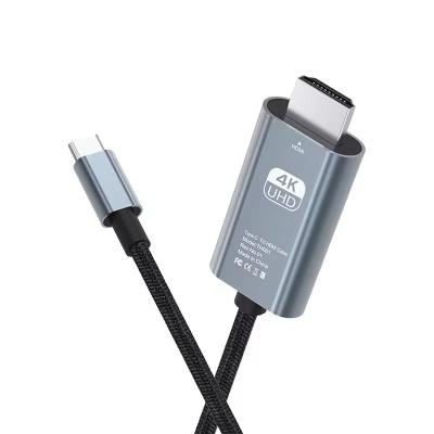 中国 1M 1.5M 2M Type-C から HDMI 1.4 ケーブル 多チャンネル音声伝送 CE ISO9001 販売のため