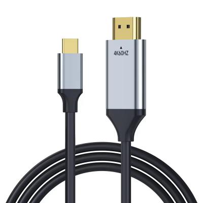 China Brede compatibiliteit Type-C tot HDMI 1.4 Kabel ondersteunt 3D-videosignaaloverdracht Te koop