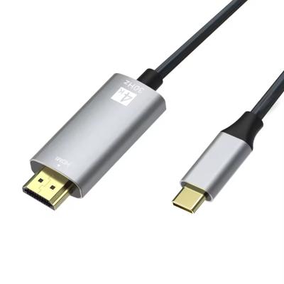 중국 고해상도 비디오 출력 C 타입 USB에서 HDMI 케이블 1m 1.5m 2m PVC 재킷 판매용