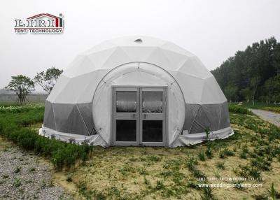 China As barracas transparentes brancas as mais atrasadas da abóbada Geodesic do PVC de Inovation para eventos exteriores à venda