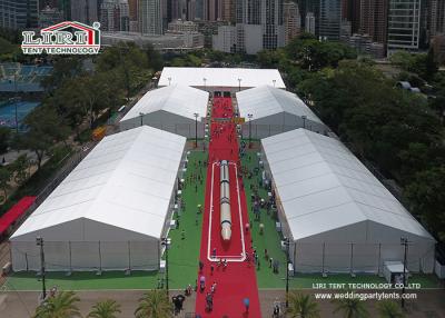 China Barracas resistentes ao calor de TFS 40 x 90 M com fogo - tela retardadora do PVC do branco para eventos à venda