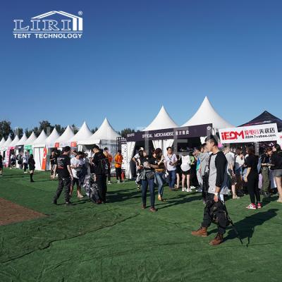 China barracas de alumínio do pagode de 3x3m com os Sidewalls lisos do PVC à venda