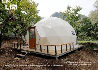 China Plataforma das barracas do recurso do hotel de Glamping do círculo da abóbada Geodesic à venda