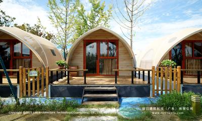 China Hotel luxuoso das barracas de Glamping da classe alta com condicionamento de ar da mobília à venda