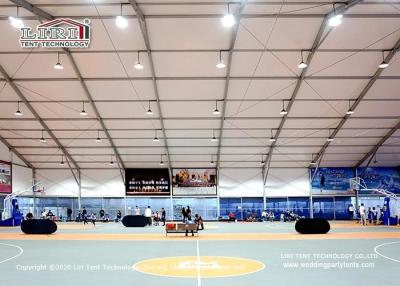 China basquetebol de alumínio preto Salão da estrutura do PVC Clearspan de 40m x de 80m x de 6m à venda