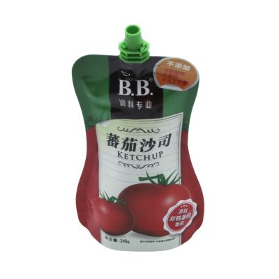 China Unique Reusable Compression Pouch Quality Baby Food Packet Guaranteed Moisture Proof Eco Friendly Bags With Spout for sale