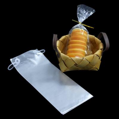 China Recyclable High Quality Bread Packaging Bags Punch Transparent Bread Bag Plastic Bag for sale