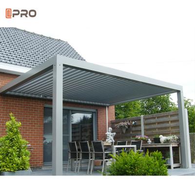 China Heavy Duty Hotel Pool Patio Covers For Shade Pergola Wall Mounted Aluminum Pergola for sale