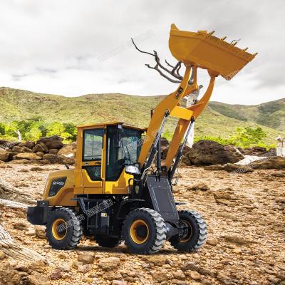 China 3 Tonnen Schlepplader Maschine Schlepplader Radlader mit Weifang 6102 Motor zu verkaufen