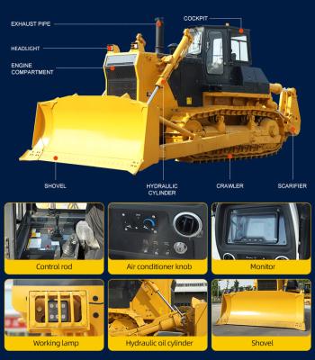 China Equipo de bulldozers de tipo desgarrador de varios ejes de carga pesada de 50 toneladas en venta