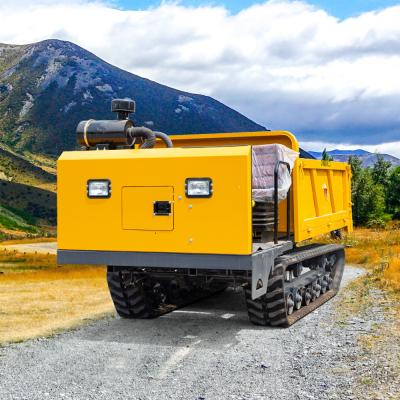 Cina Mini-Crawler Dumper a motore diesel di peso elevato di 3 t di capacità per qualsiasi progetto in vendita