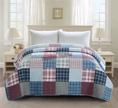 China Soft Warm Goods India Style Chinese Hand Made Patchwork Bedspread Sets for sale