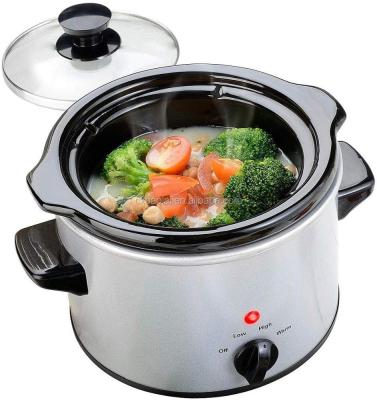 China Household 1.5 quart slow cooker for 2 people fits 2 pound roast for sale