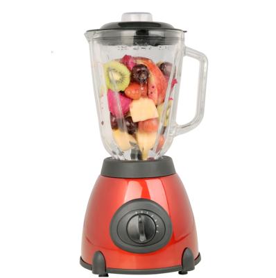 China Household Appliances Distribubor 1500ML Home Electric Glass Jar/SS Electric Base Blender for sale