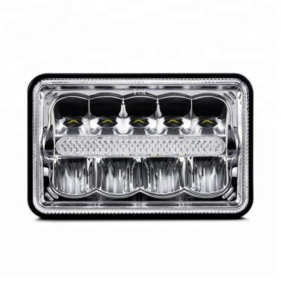 China For JEEP TRUCK DOT Approval 4x6 led inch square headlight / 5x7 led headlight sealed beam for offroad car truck for sale