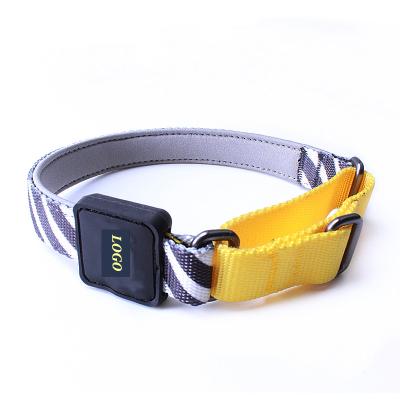 China Designer DETACHED Custom Luxury Fashion Private Label Buckle Multifunctional Dog Martingale Collar for sale