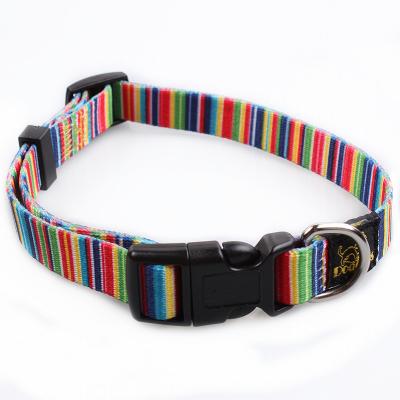 China 2020 Viable Hot Sale Free Design Heat Transfer Printing Polyester Customized Dog Collar for sale