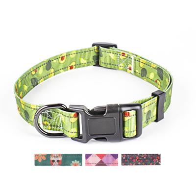 China Turquoise DETACHED Positive Avocado Large Energy Laser Logo Dog Cat Collar for sale