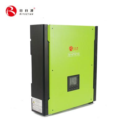 China Dsp Controller Single Phase Inverter Hybrid Pure Sine Wave 3kw Inverter For Solar System Home 107*438*480mm for sale