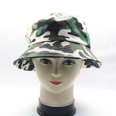 China For Men Green Camouflage Bucket Hat Boys Bucket Hat Fish Fishing and Travlling Hat for sale