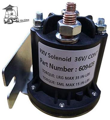 China Vintage 36V 4 Terminal Solenoid For EZGO RXV Electric Golf Carts 2008 Up OEM#606971 609428 7678 for sale