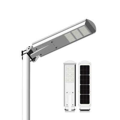 China ROAD GEBOSUN high power waterproof smd ip65 aluminum body 40w 60w 80w outdoor all in one led solar wall light for sale