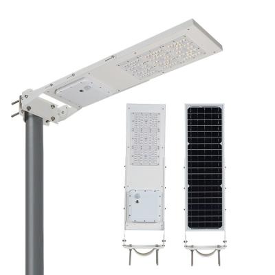 China With mono solar panel in high work efficiency > New Arrival 21% GEBOSUN Aluminum Outdoor Waterproof IP65 15w 30w All In One Solar Led Street Light for sale