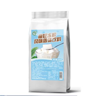 China Coconut Milk Jelly Powder 500g Raw Material Raw Material Fruit Peach Coconut Milk NO-Cook Food Ingredient for sale