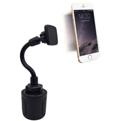 China Universal Magnet ABS+POM+Silicone+Magnet*4 (12*4mm) Gooseneck Stand Cell Phone Magnetic Car Mount for sale