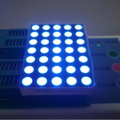 China Allgemeine Kathode 5x7 führte Standard Dot Matrix Modules 37.8x53mm ROHS zu verkaufen