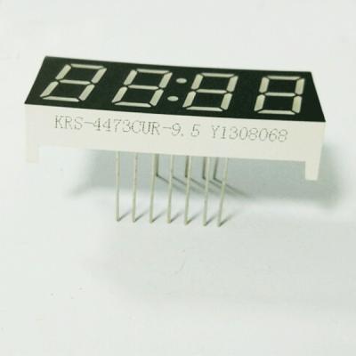 China 14 Stifte die 0,47 Zoll-Uhr LED zeigen 4 Segment-allgemeine Kathode der Stellen-sieben an zu verkaufen