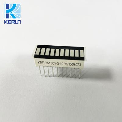 China Allgemeines Balkendiagramm-Anzeige 574nm RGB der Kathoden-10 des Segment-LED Soem-ODM zu verkaufen