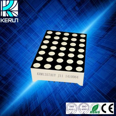 China 1.9mm Durchmesser 5x7 Dot Matrix Display White Color für Pfeil-Zeichen zu verkaufen