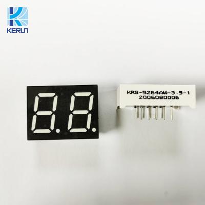 China Medical Equipment 7 Segment 2 Digit Display 0.56 Inch High Brightness for sale