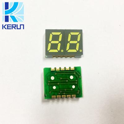 China Bildschirm-weiße Farbe des 0,39 Zoll-7 Innen-SMD LED Segment- zu verkaufen