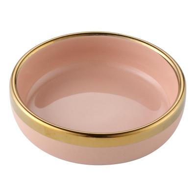 China 2021 Minimalist Premium Pure Color Healthy Life Customized Ceramic Dinner Dish Bowl Dish Bowl for sale