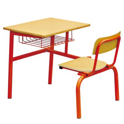 China Modern new design children's desk combination children's tables study table chair classroom desk for sale