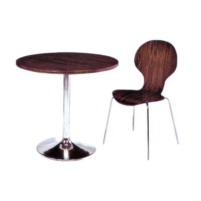 China Modern Cafeteria and Bar Chairs Dining Table Drinking Coffee Table for sale