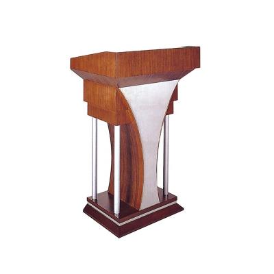 China Modern Profession Podium Speech Desk Teacher Wooden Desk for sale