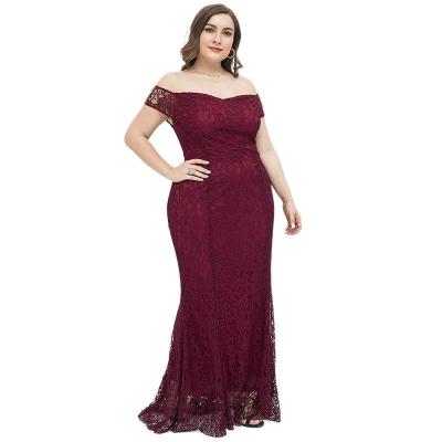 China PS1080302 Floor Length Lace Anti-Static Strapless Sleeveless Long Maxi Shorts Plus Size Women's Dresses Fall for sale