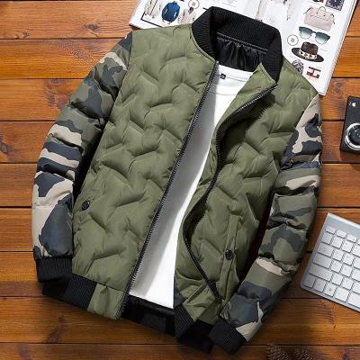 China High quality men's breathable jackets with fleece hooded jackette for men's winter coat men's cotton padded jacket for sale