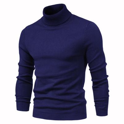 China Men's Work Wear Breathable Breathable Long Sleeve Latest High Neck Mens Shirt High Quality Cotton Polyester Stylish Sweater for sale