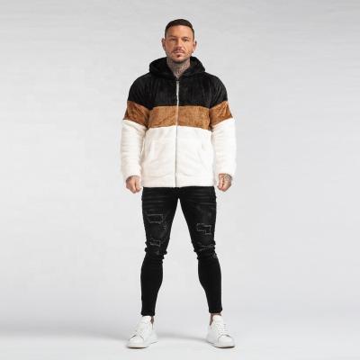 China High Quality Warm Breathable 3 Colors Custom Design Sherpa New Hoodies Men Fleece Pullover Models Plus Size for sale