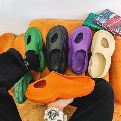 China Light Original Slippers Custom Logo Women Sandals Slides Yeezy chinelo for women slipper orange sneaker for women for sale