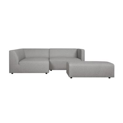 China Sofa Sectionals Classic Nordic Elegant European Modern Style Modular Gray Leather Corner Sofa Sets Modular Furniture PU Canvas Fabric Sofa Sets for sale