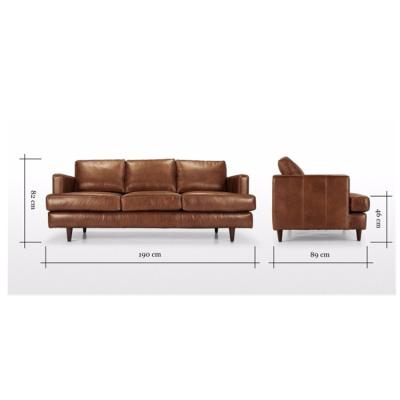 China Chesterfield SOFA High Quality Luxury Living Room Furniture Leather Sofas for sale